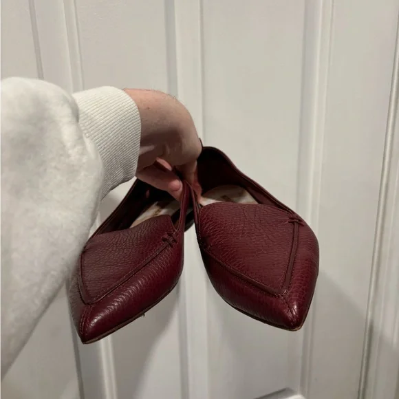 Nicholas Kirkwood Beya Burgundy Flats Women’s Size EU 36 - Picture 4 of 7